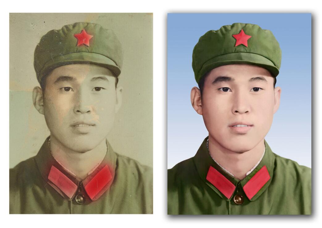 盐湖破损照片修复-18